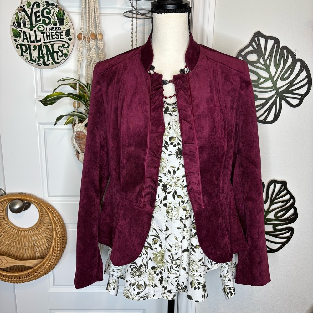 Women's CB Established Velvet Blazer/Jacket - Picture 4 of 12